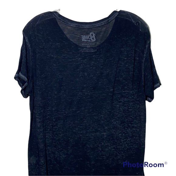 Bowie Exclusively for Lucky Brand 1978 World Tour Burnout T Shirt Women's Size M - Picture 5 of 11